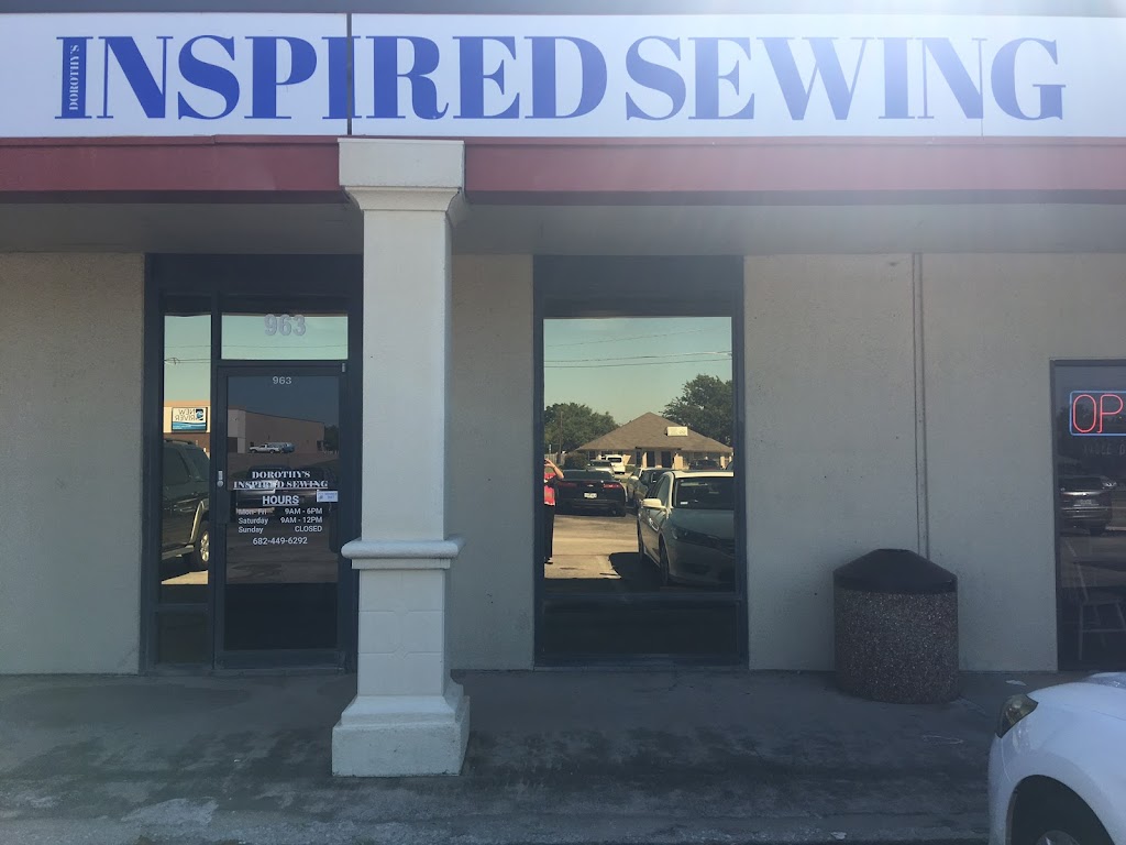 Dorothys Inspired Sewing | 963 Winscott Rd, Benbrook, TX 76126 | Phone: (817) 862-6534