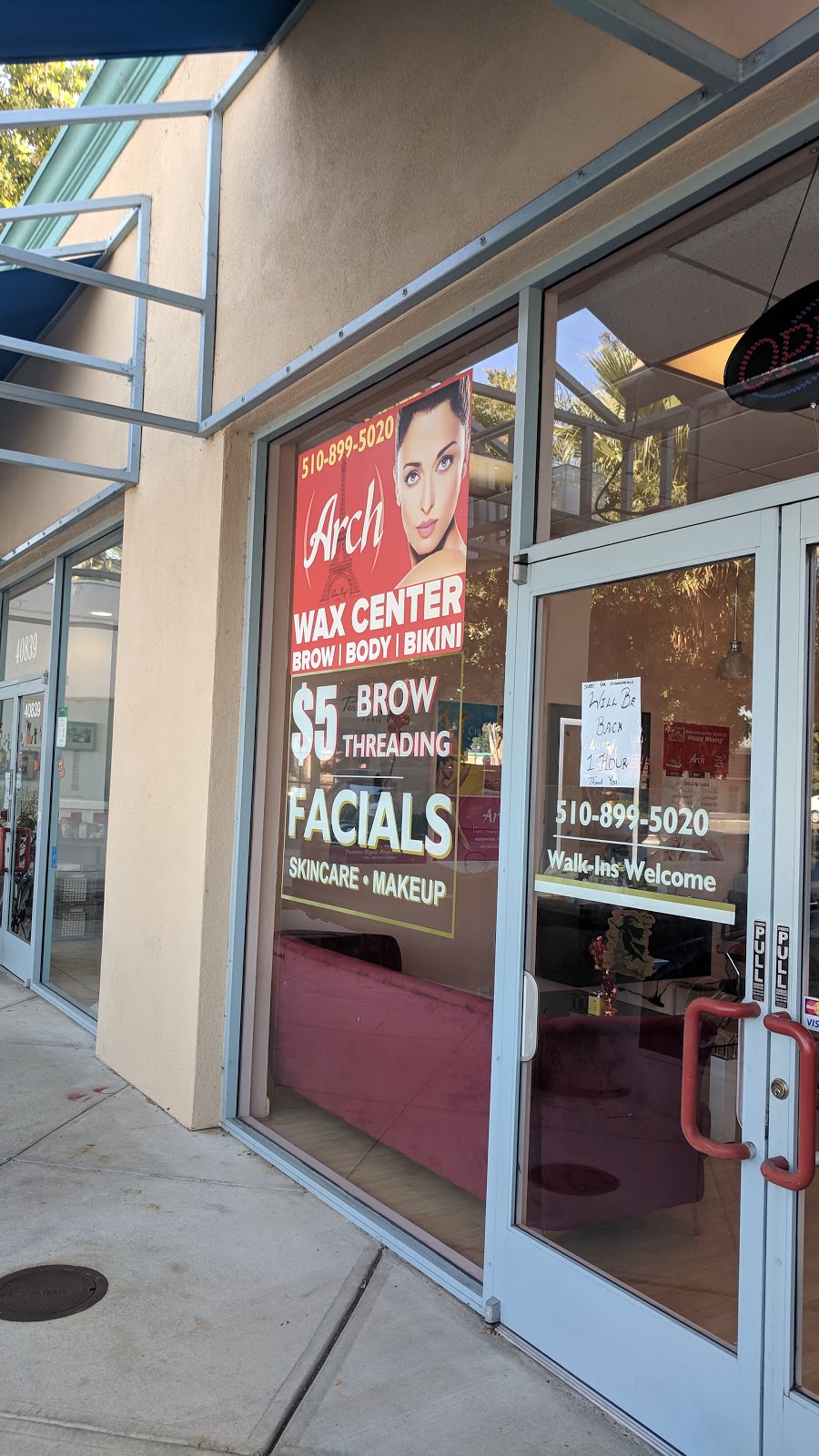 Arch Threading & Wax Center | 40835 Fremont Blvd, Fremont, CA 94538, USA | Phone: (510) 899-5020