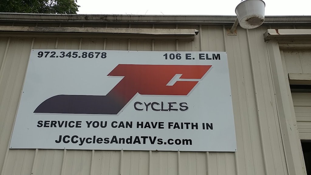 JC Cycles & ATVs, LLC | 106 E Elm St, Celina, TX 75009 | Phone: (972) 345-8678