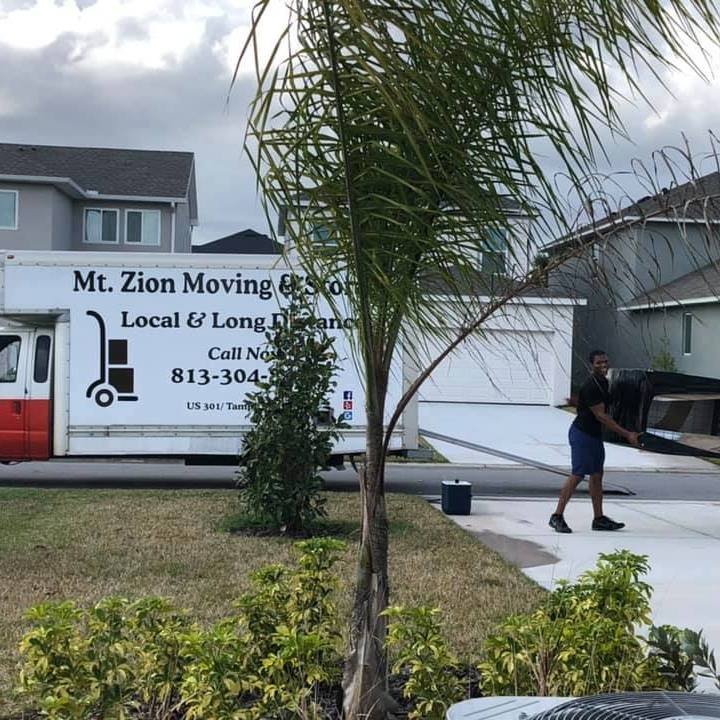 MT. Zion Moving & Storage LLC | 14532 Scottburgh Glen Dr, Wimauma, FL 33598, USA | Phone: (813) 548-3511