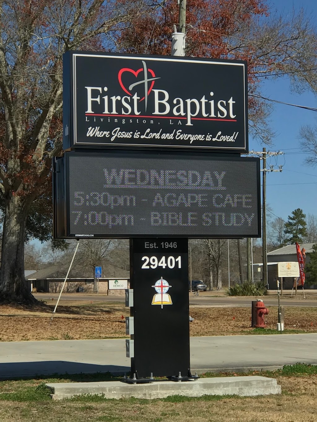First Baptist Church | 29401 S Frost Rd, Livingston, LA 70754, USA | Phone: (225) 686-2314