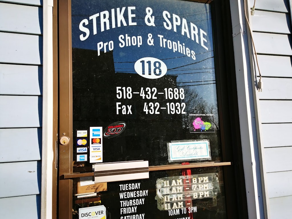 Strike & Spare Pro Shop | 1139 Central Ave, Albany, NY 12205, USA | Phone: (518) 432-1688