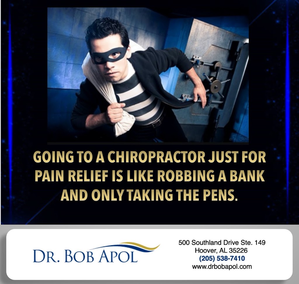 Apol Chiropractic | 500 Southland Dr #149, Hoover, AL 35226, USA | Phone: (205) 538-7410