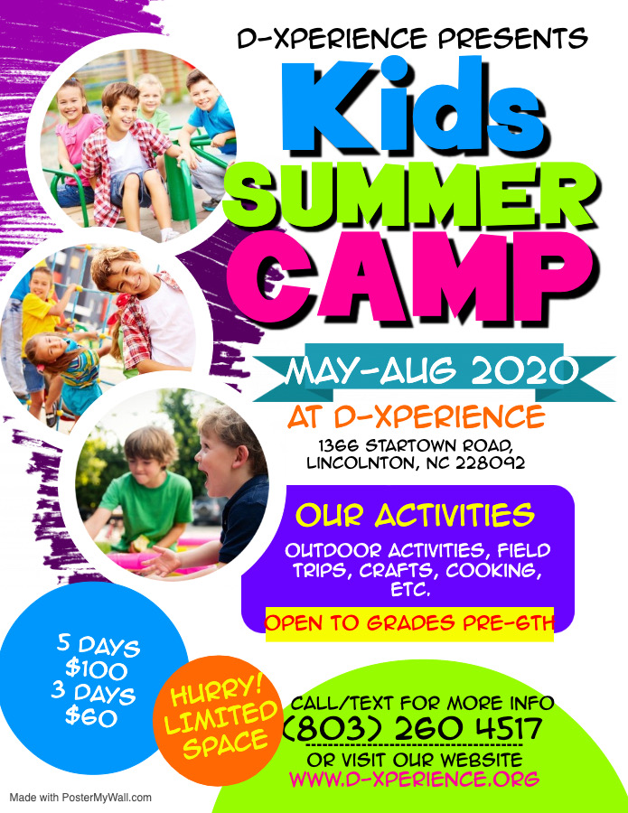 D-Xperience After School Program | 1366 Startown Rd, Lincolnton, NC 28092, USA | Phone: (803) 260-4517