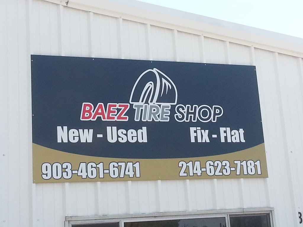 Baez Tire Shop | 877 W Audie Murphy Pkwy, Farmersville, TX 75442, USA | Phone: (903) 461-6741