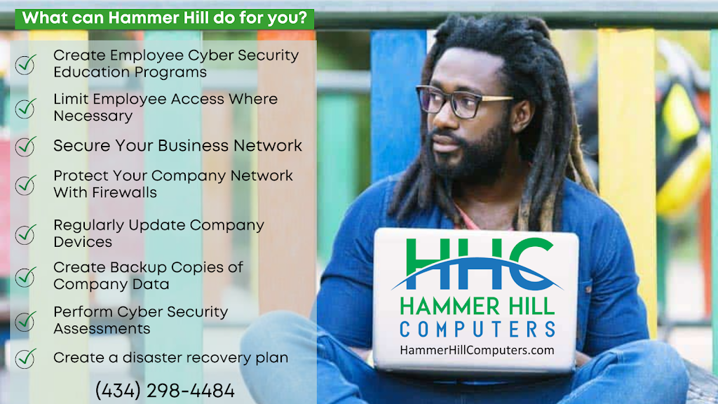 Hammer Hill Computers | 815 Wilson St, Danville, VA 24541, USA | Phone: (434) 298-4484