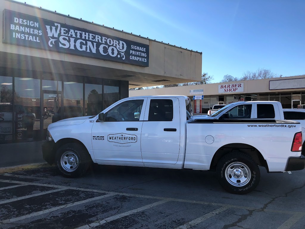 Weatherford Sign Company | 627 Palo Pinto St Suite 200, Weatherford, TX 76086 | Phone: (817) 550-6920