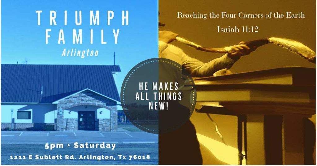 Triumph Family | 1211 E Sublett Rd, Arlington, TX 76018, USA | Phone: (214) 418-6163