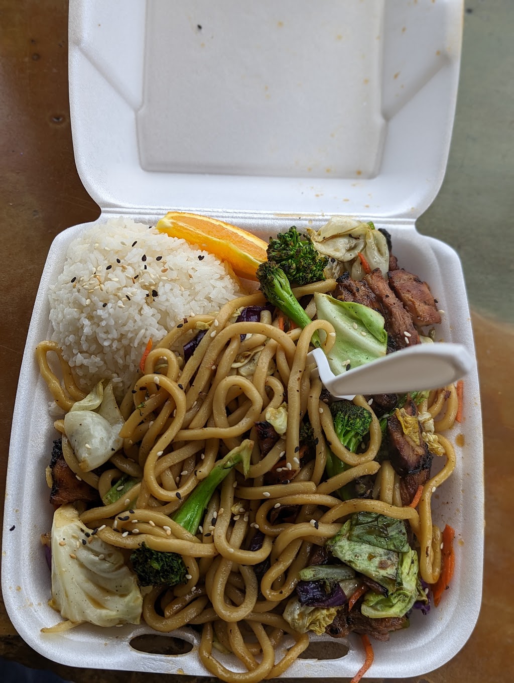 Teriyaki Stop | 185 Blue Ravine Rd, Folsom, CA 95630, USA | Phone: (916) 357-5202