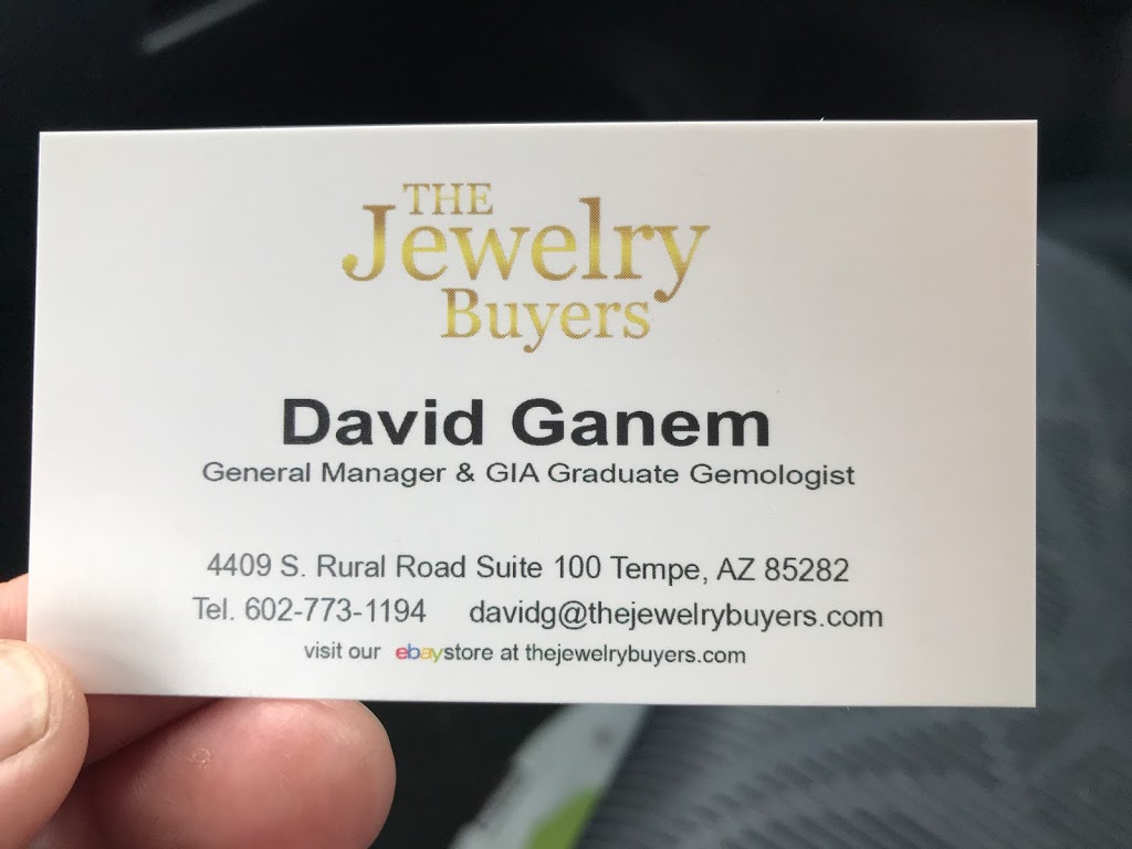 The Jewelry Buyers | 4409 S Rural Rd #100, Tempe, AZ 85282, USA | Phone: (602) 773-1194