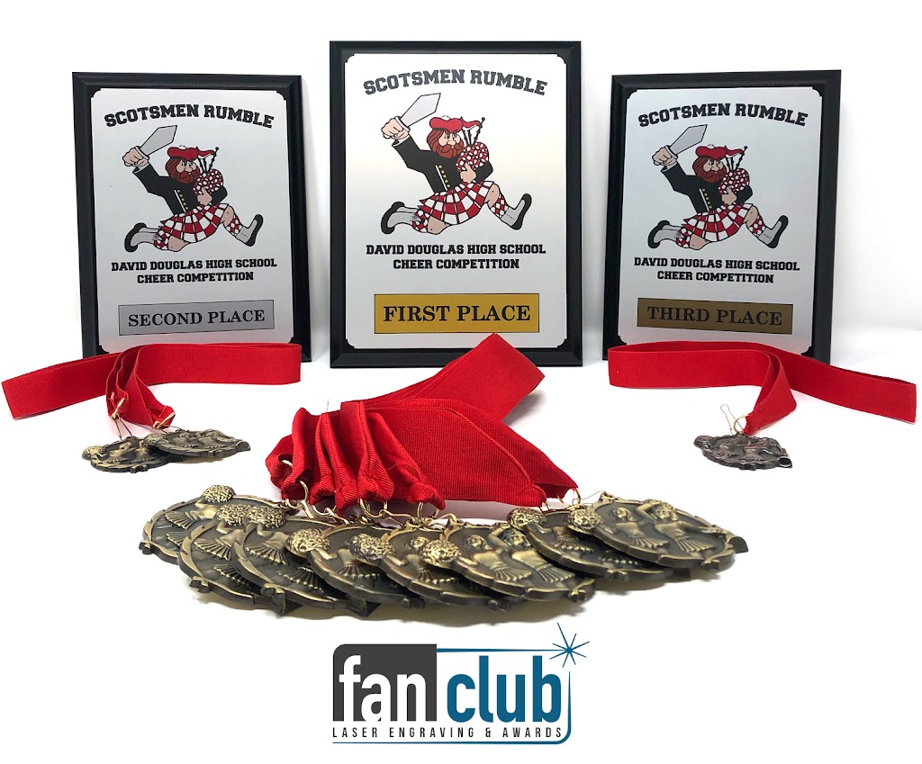 Fan Club Creations & Awards | 10115 SE Tower Dr, Damascus, OR 97089, USA | Phone: (503) 939-2874