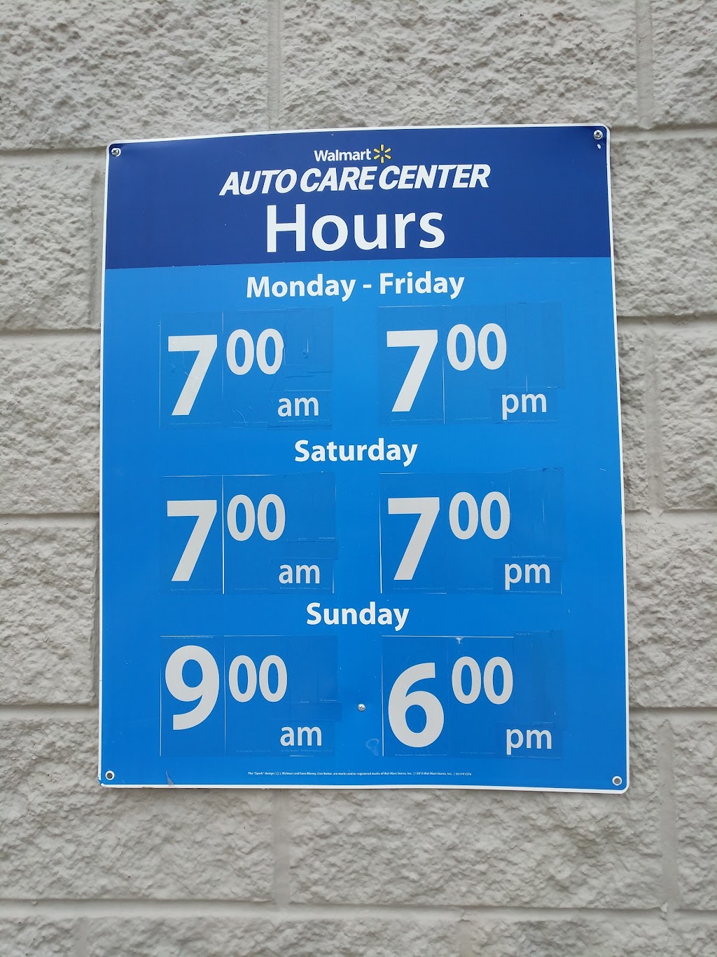 Walmart Auto Care Centers | 8401 Anderson Blvd, Fort Worth, TX 76120, USA | Phone: (817) 276-9055