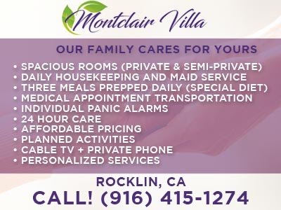 Montclair Villa | 5602 Montclair Cir, Rocklin, CA 95677, USA | Phone: (916) 580-7479