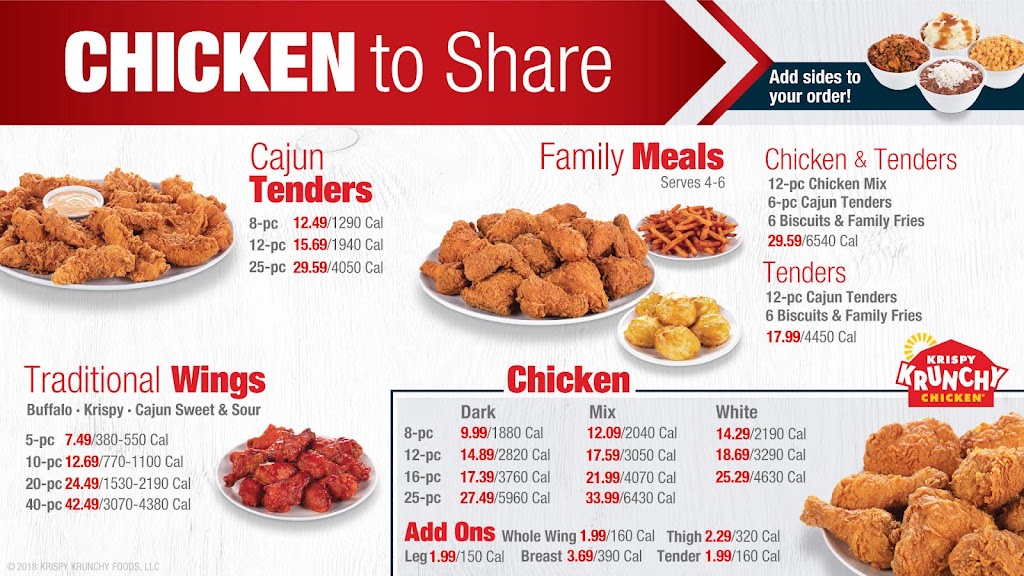 Krispy Krunchy Chicken | 315 TX-121, Bonham, TX 75418, USA | Phone: (903) 583-1056