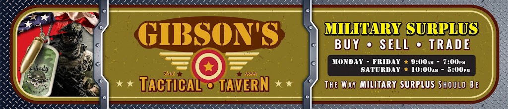 Gibsons Tactical Tavern | 2226 Fort Benning Rd, Columbus, GA 31903, USA | Phone: (706) 525-4151
