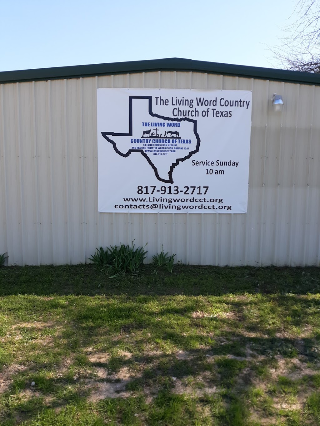 The Living Word Country Church of Texas | 200 W Boyd Ave, Boyd, TX 76023, USA | Phone: (817) 913-2717