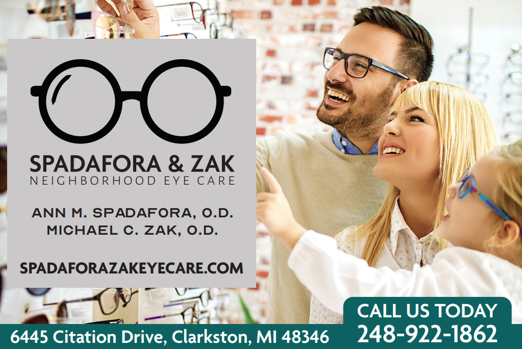 Spadafora & Zak Eye Care | 6445 Citation Dr, City of the Village of Clarkston, MI 48346, USA | Phone: (248) 922-1862