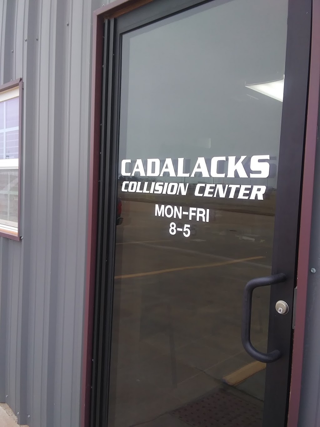 Cadalacks Collision Center | 400 Industrial Park Rd, Kingfisher, OK 73750, USA | Phone: (405) 375-5050