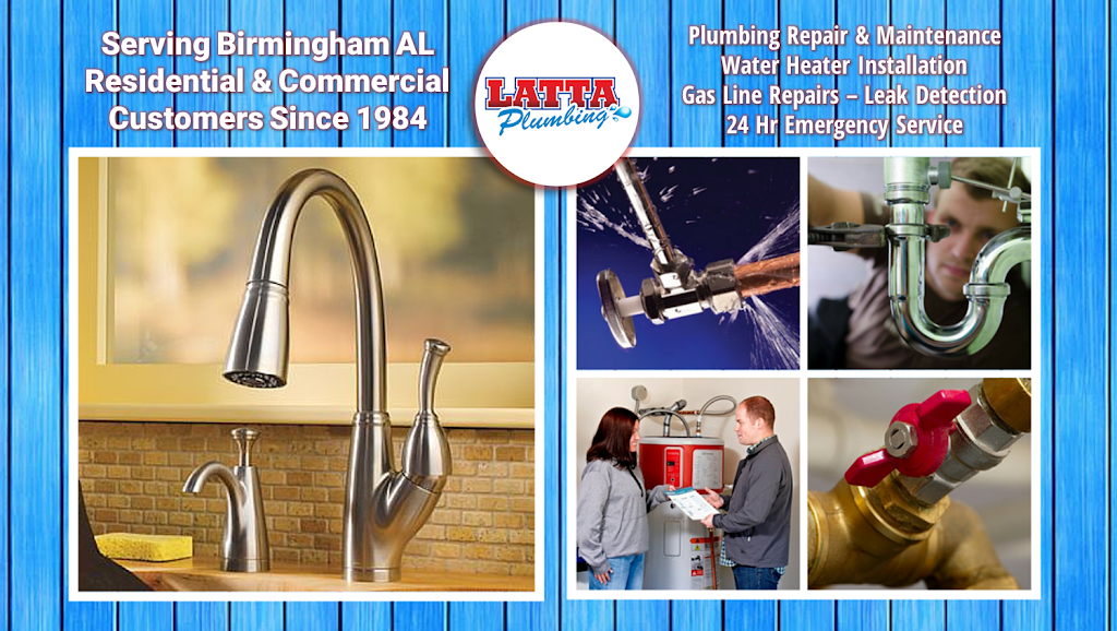 Latta Plumbing Service | 333 Decatur Hwy, Gardendale, AL 35071, USA | Phone: (205) 631-6445