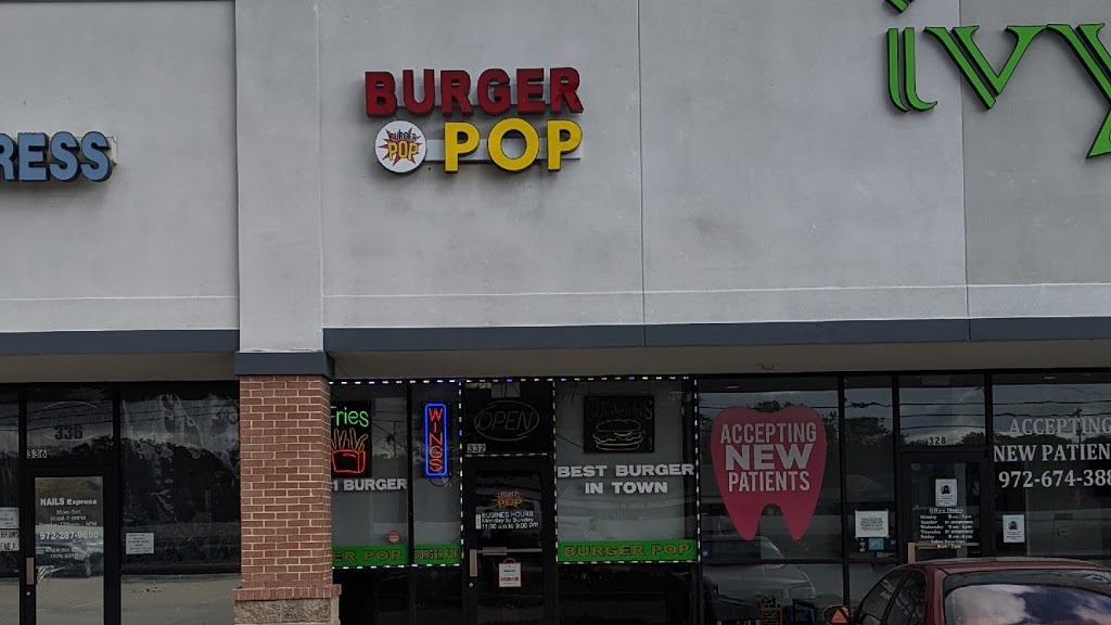 Burger Pop | 332 US-175 Frontage Rd, Seagoville, TX 75159, USA | Phone: (972) 287-2080