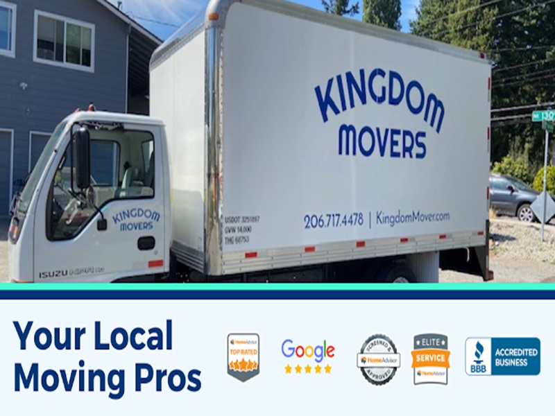 Kingdom Movers | 2721 NE 130th St, Seattle, WA 98125, United States | Phone: (206) 717-4478