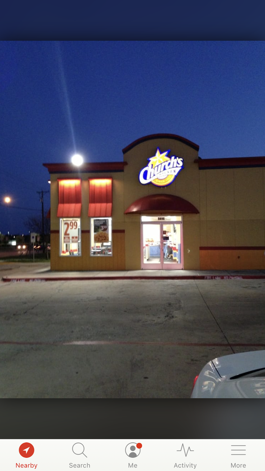 Churchs Chicken | 5410 Matlock Rd, Arlington, TX 76018, USA | Phone: (817) 465-4456