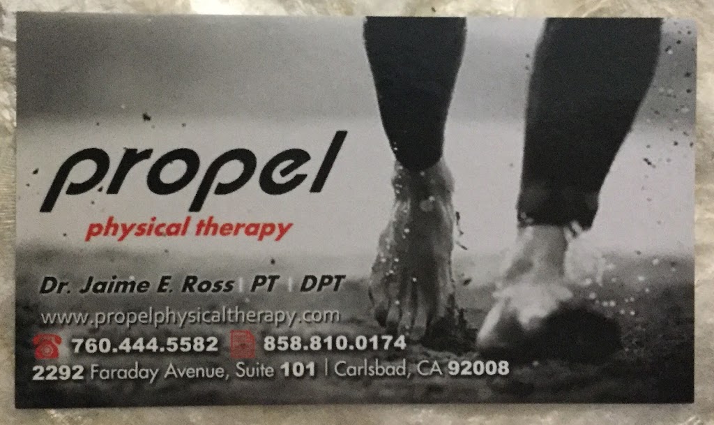 propel physical therapy | 6010 Hidden Valley Rd #107, Carlsbad, CA 92011, USA | Phone: (760) 444-5582