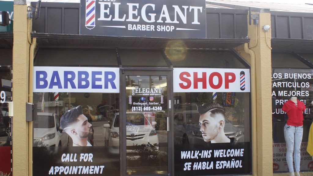 The Elegant Barbershop | 8130 W Waters Ave #100B, Tampa, FL 33615, USA | Phone: (813) 605-4340