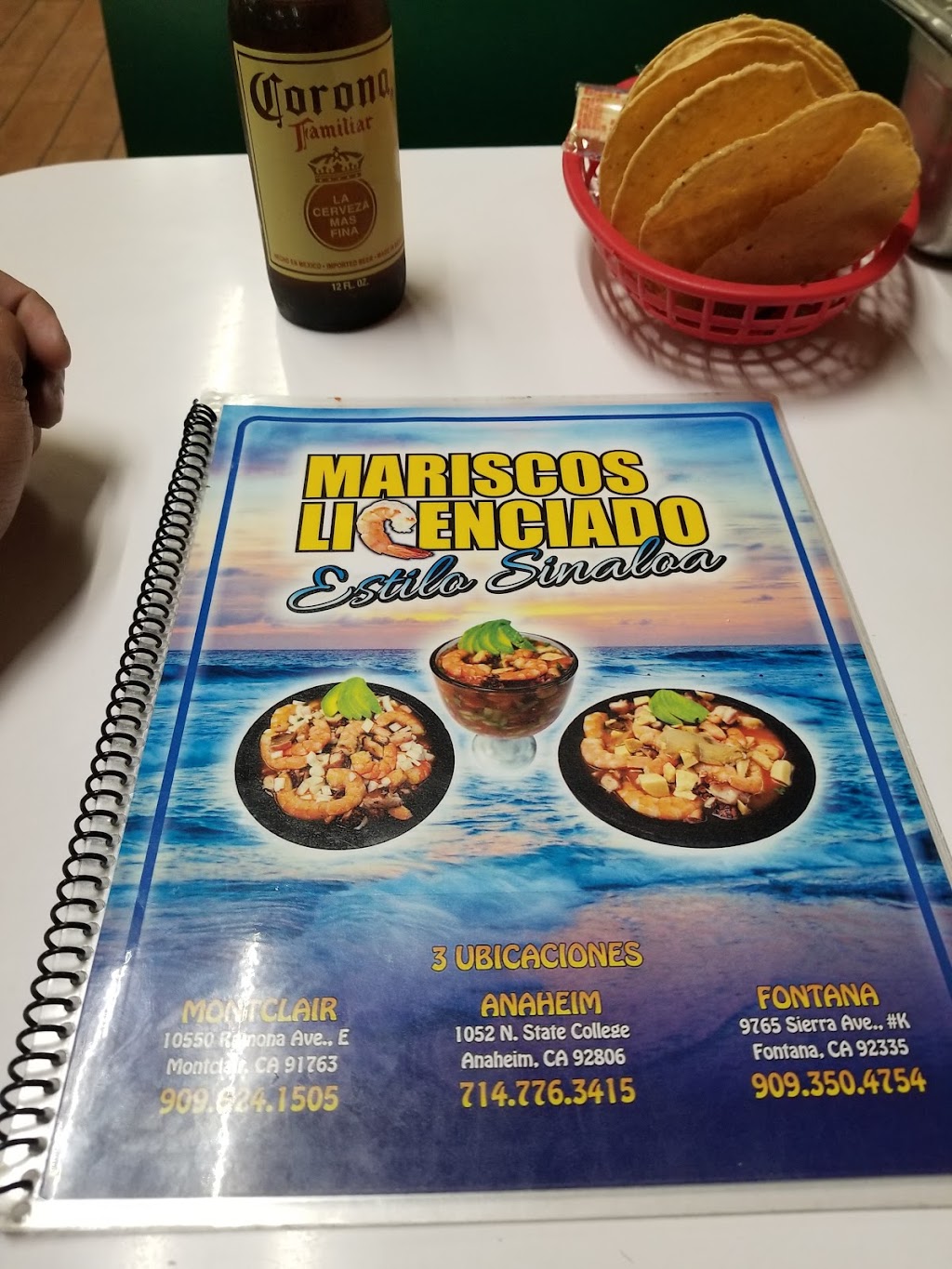 Mariscos Licenciado | 10550 Ramona Ave E, Montclair, CA 91763, USA | Phone: (909) 624-1505