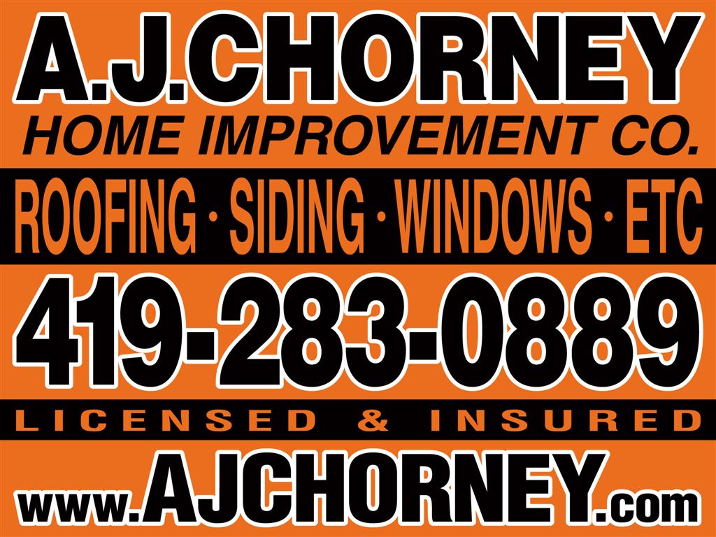 A.J. Chorney Home Improvement Company | 4603 Rambo Ln, Toledo, OH 43623, USA | Phone: (419) 283-0889