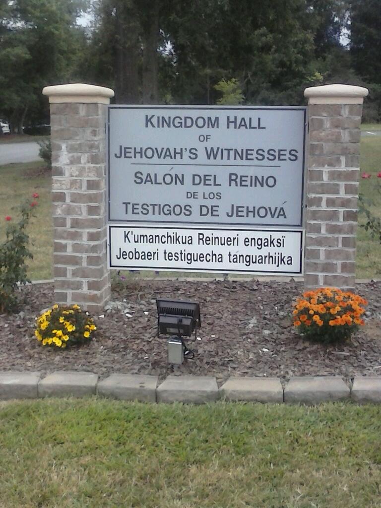 Kingdom Hall of Jehovahs Witnesses | 202 Webster Rd, Graham, NC 27253, USA | Phone: (336) 228-8452