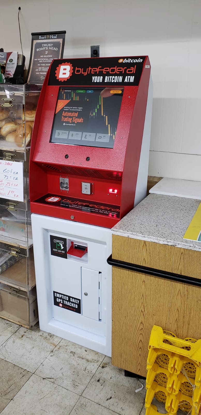 Byte Federal Bitcoin ATM (Kauzers Food Store) | 119 Avenel St, Avenel, NJ 07001, USA | Phone: (786) 686-2983