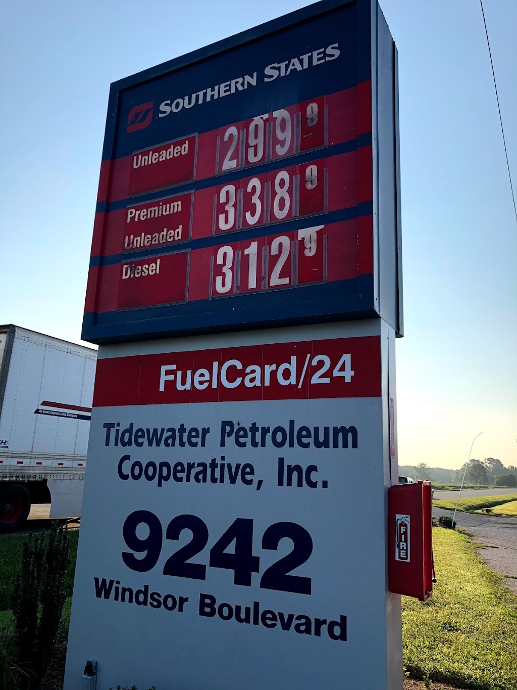 Tidewater Petroleum | 9242 Windsor Blvd, Windsor, VA 23487, USA | Phone: (866) 307-0901
