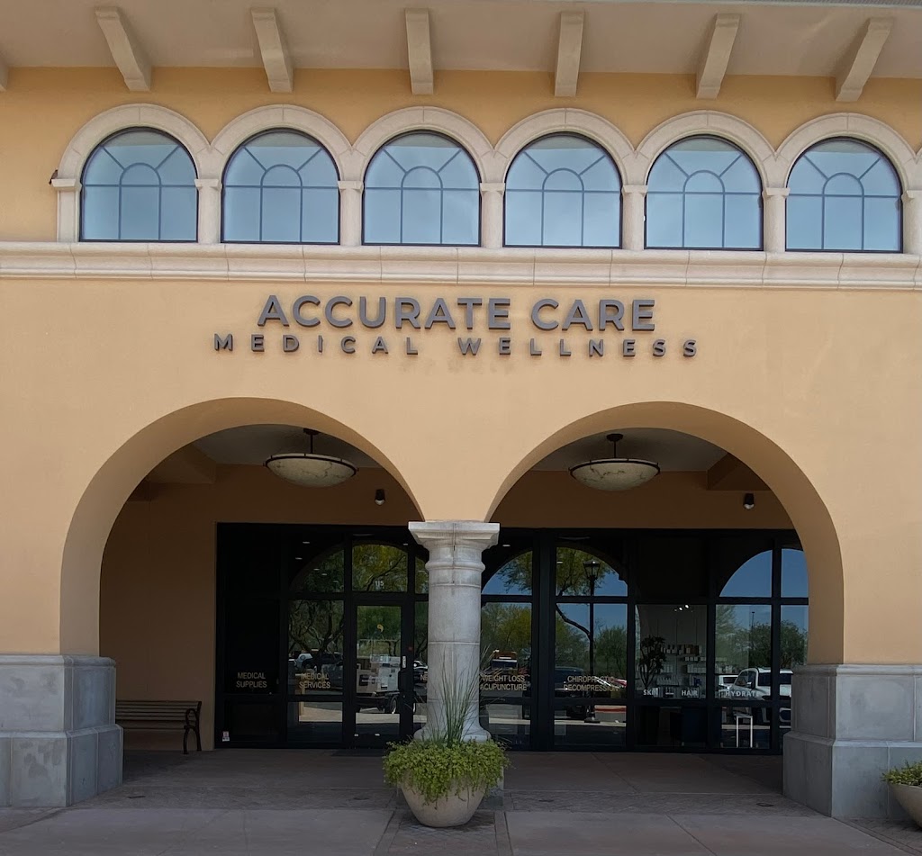 Accurate Care Medical Wellness Center | 18261 N Pima Rd Suite 115, Scottsdale, AZ 85255, USA | Phone: (480) 584-3955