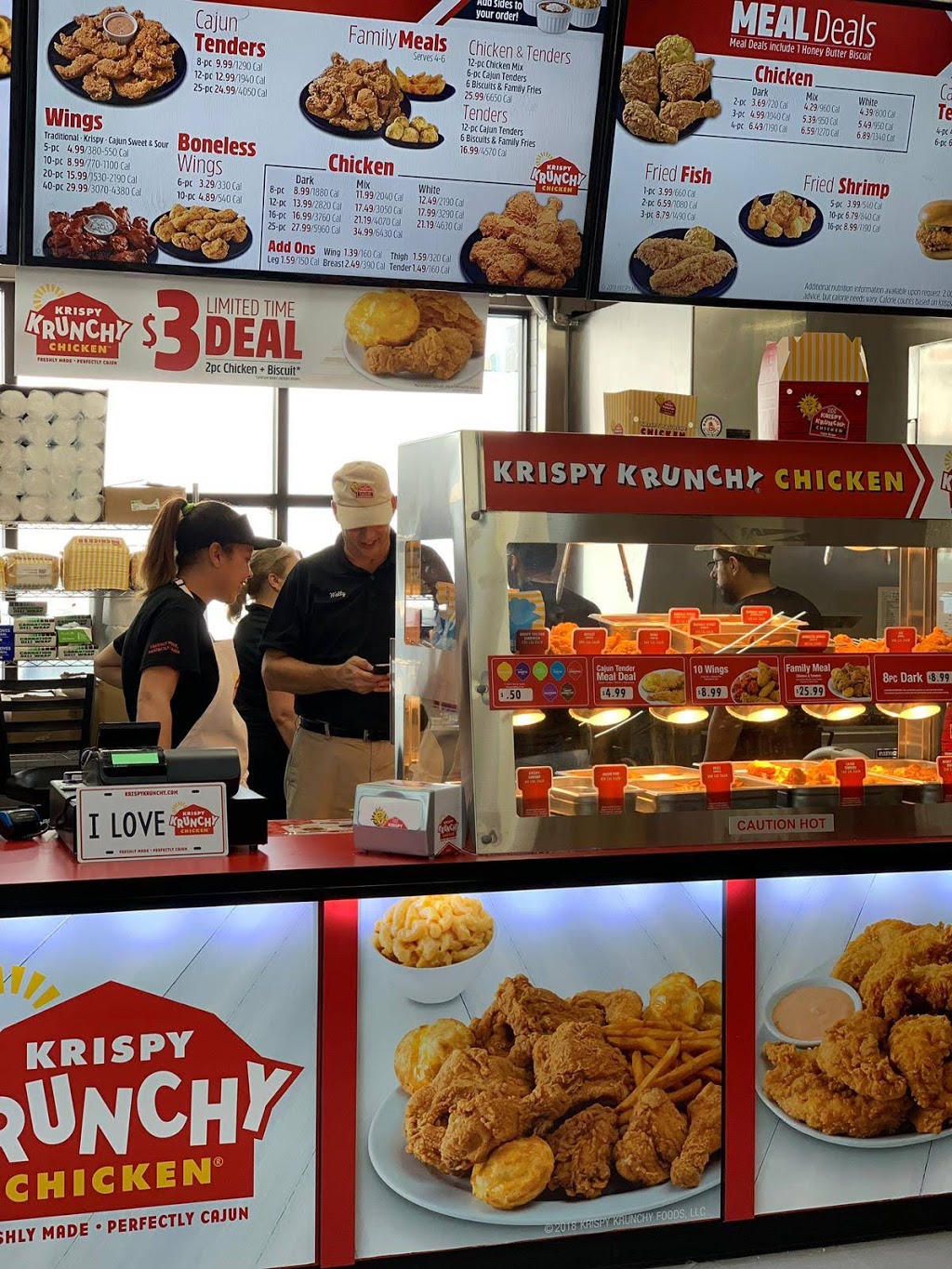 Krispy Krunchy chicken | 11345 W Jefferson Ave floor b, River Rouge, MI 48218, USA | Phone: (313) 502-6191