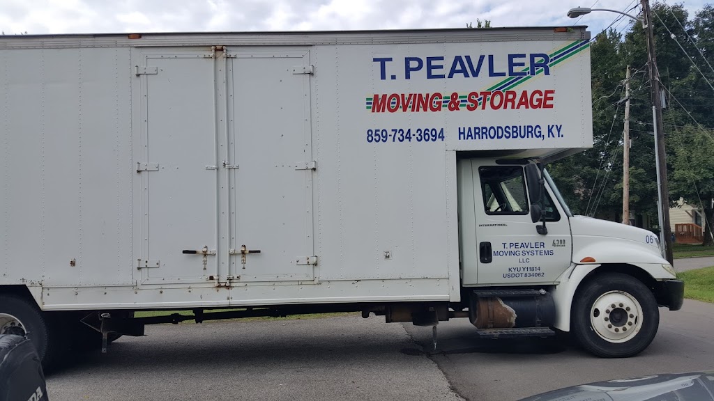 T Peavler Moving & Storage | 255 Morris Dr, Harrodsburg, KY 40330, USA | Phone: (859) 734-3694