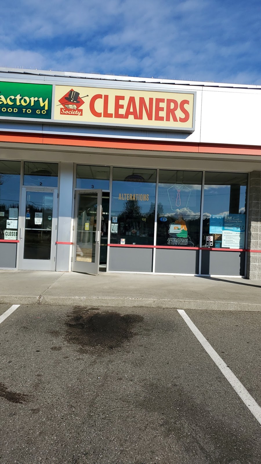 Society Cleaners Inc | 1554 NE Fairgrounds Rd # 3, Bremerton, WA 98311, USA | Phone: (360) 307-8531