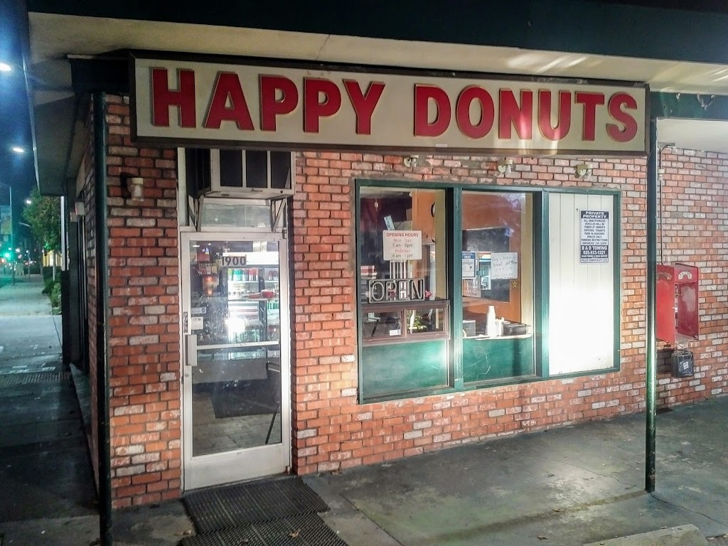 Happy Donuts | 1900 Monument Blvd, Concord, CA 94520, USA | Phone: (925) 682-3888