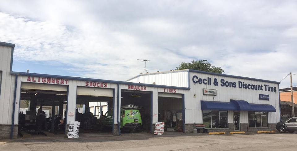 Cecil & Sons Discount Tires | 204 E Morrow Rd, Sand Springs, OK 74063, USA | Phone: (918) 245-9655