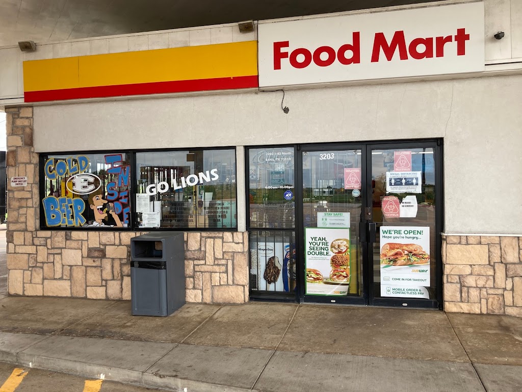 Shell | 3203 N Fwy Service Rd I-45, Ennis, TX 75119, USA | Phone: (469) 256-4068