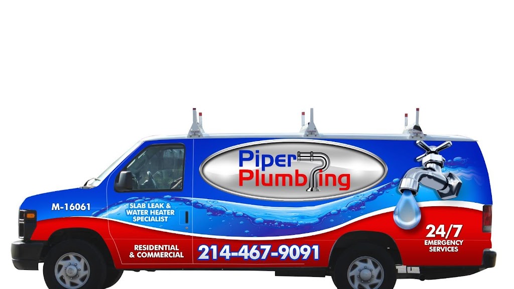 Piper Plumbing | 5601 W Jefferson Blvd, Dallas, TX 75211, USA | Phone: (214) 467-9091