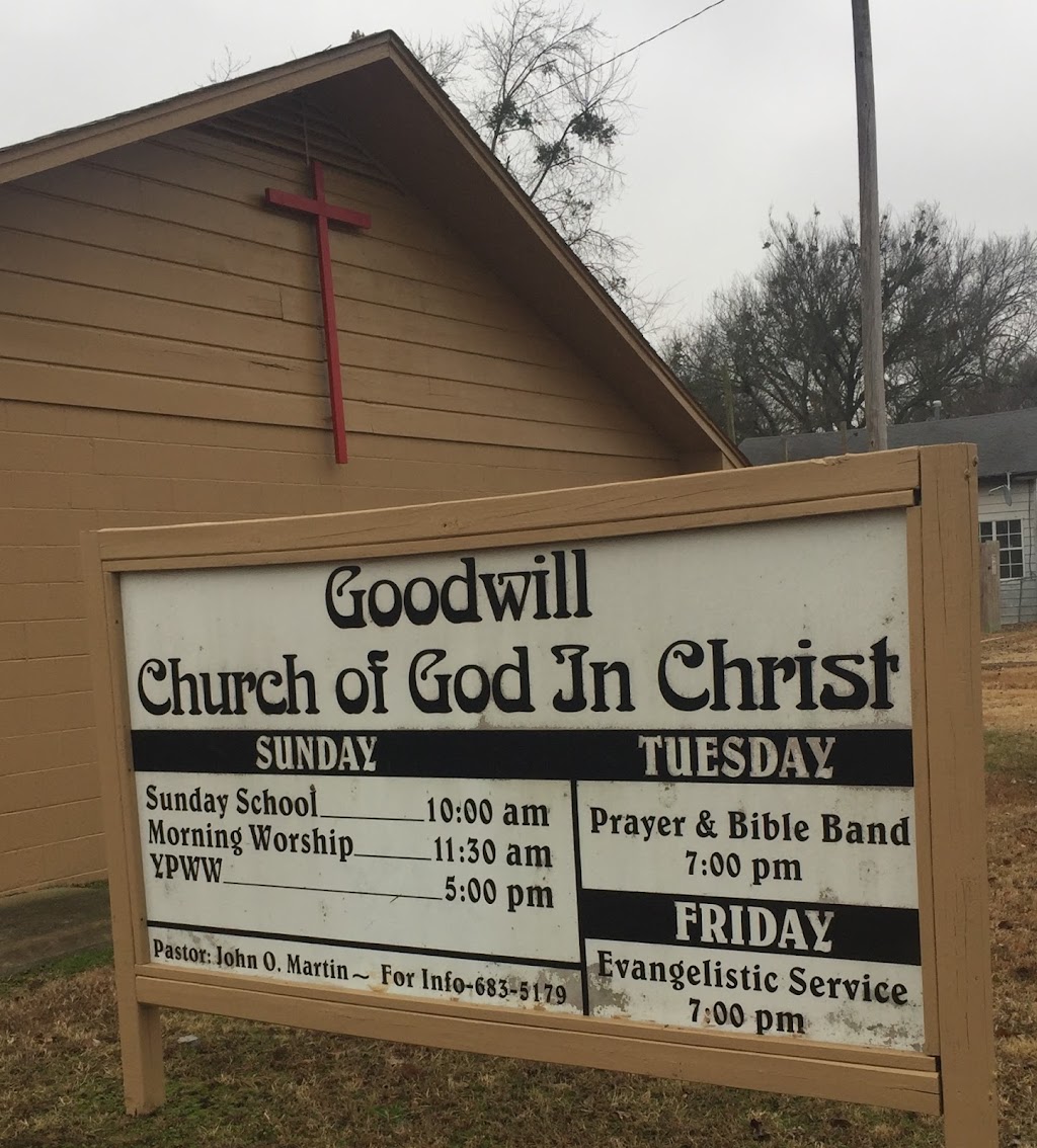 Goodwill Church of God in Christ | 5111 Oklahoma St, Muskogee, OK 74401, USA | Phone: (918) 683-5179