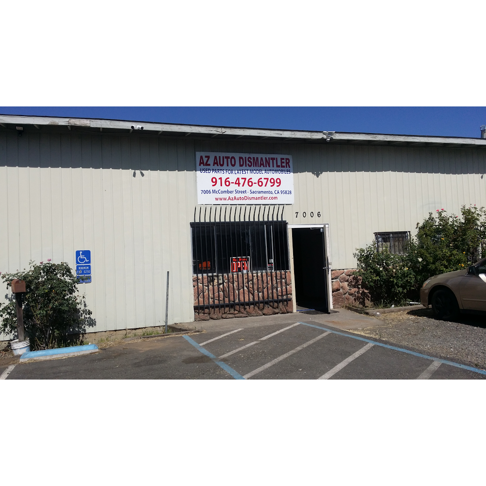 AZ Auto Dismantler & AUTO REPAIR | 7006 McComber St, Sacramento, CA 95828, USA | Phone: (916) 476-6799