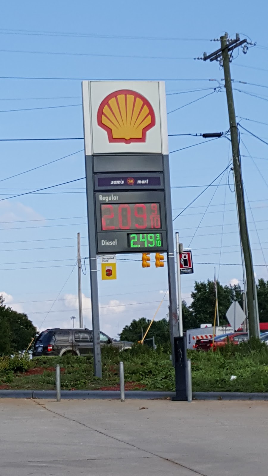 Shell | 830 Jake Alexander Blvd S, Salisbury, NC 28147, USA | Phone: (704) 637-0726