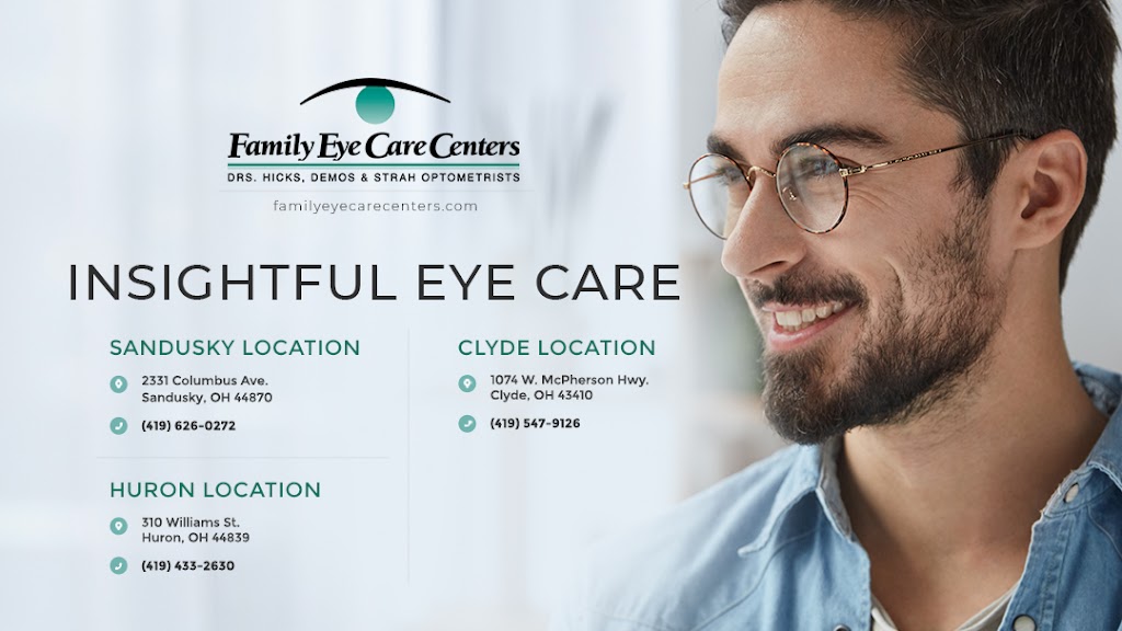 Family Eye Care Centers | 1074 W McPherson Hwy, Clyde, OH 43410, USA | Phone: (419) 547-9126