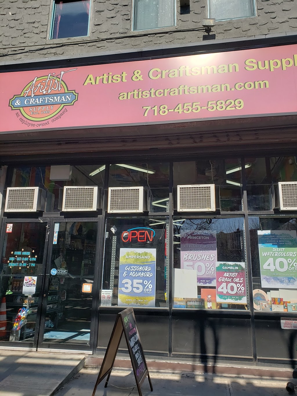 Artist & Craftsman Supply Bushwick | 1449 Broadway, Brooklyn, NY 11221, USA | Phone: (718) 455-5829