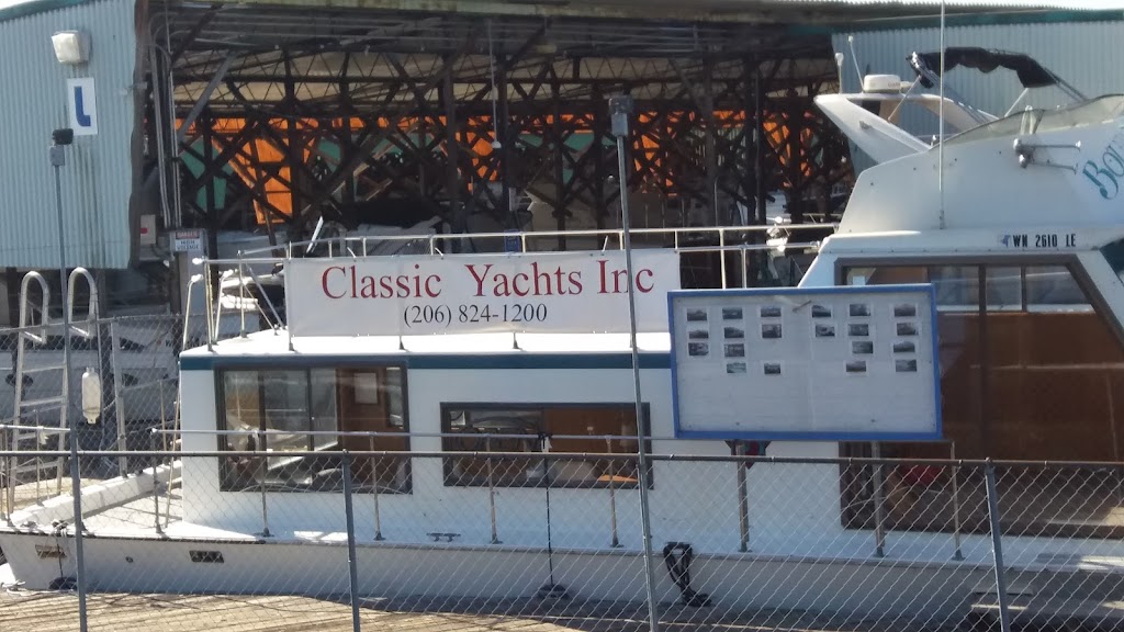 Classic Yachts Brokerage LLC | 22307 Dock Ave S, Des Moines, WA 98198 | Phone: (206) 824-1200