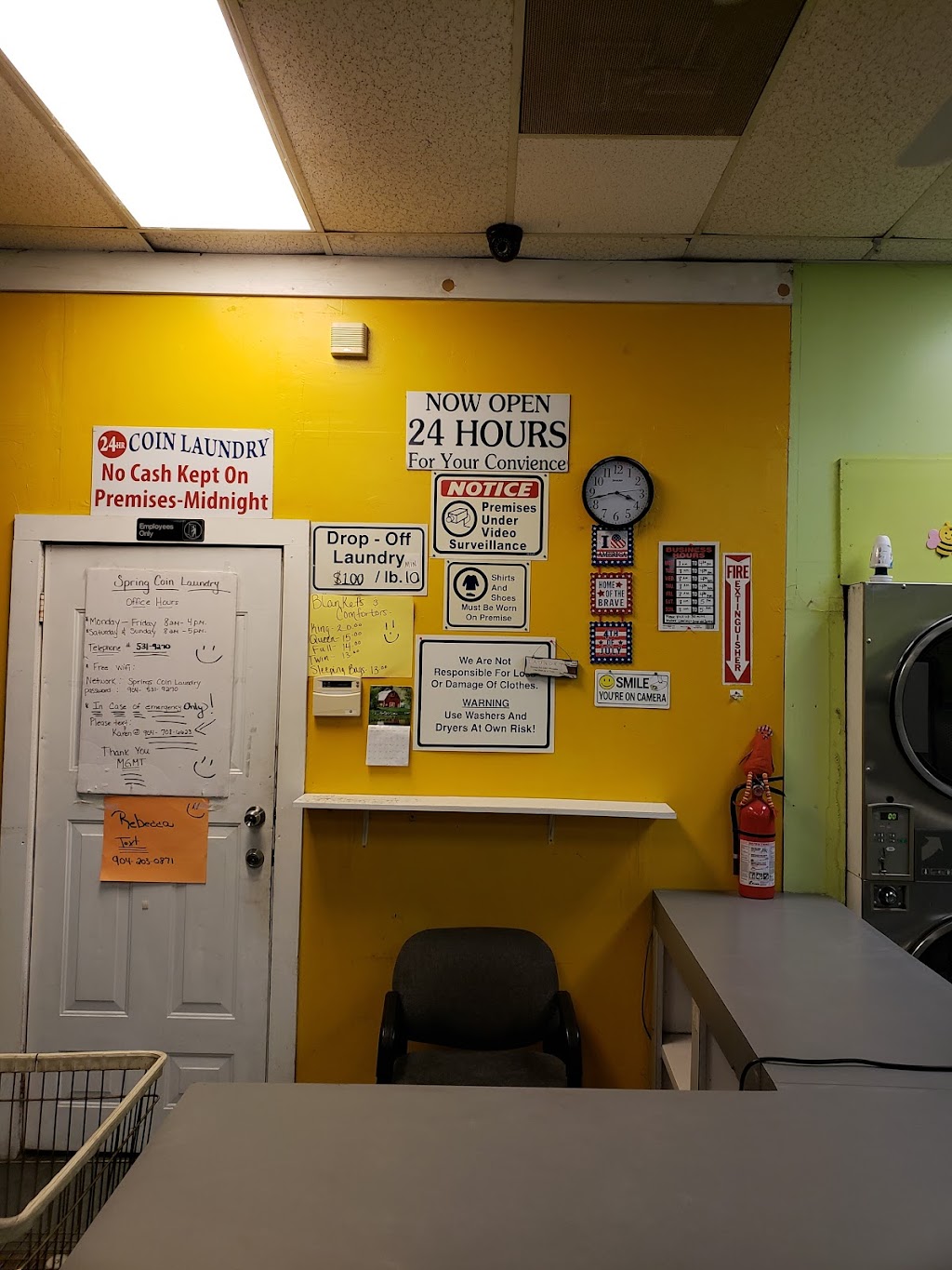 Springs Coin Laundry | 1305 N Orange Ave Ste. 130, Green Cove Springs, FL 32043, USA | Phone: (904) 284-4020