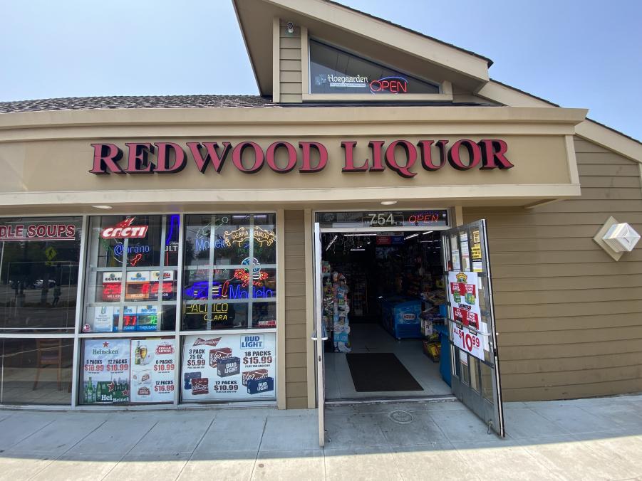 Redwood Liquor | 754 Woodside Rd, Redwood City, CA 94061, USA | Phone: (650) 366-4723