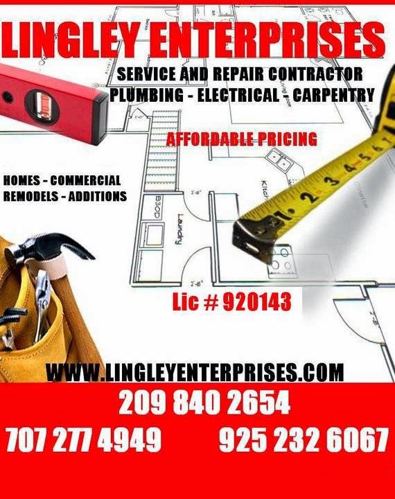 Lingley Enterprises | 1008 Zell Lane, Oakdale, CA 95361, USA | Phone: (209) 840-2654